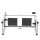 Ultradesk Elektryczny stelaż Uplift Frame Biały - 1469410 - zdjęcie 7
